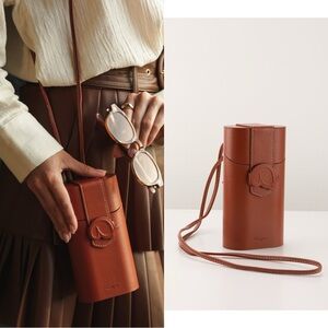 Deeyeco Designer Hard Case Eyeglasses Bag